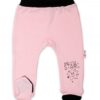 Baby Nellys Kojenecké polodupačky, růžové – Baby Little Star, vel. 56