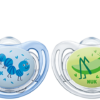 Dudlík Freestyle Nuk   6-18 m kluk – modrý/zelený