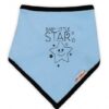Dětský bavlněný šátek na krk Baby Nellys, Baby Little Star – modrý
