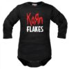 Body dlouhý rukáv Dejna Korn flakes – černé