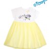 Dětské šaty Nicol, Mořská víla – žluto/bílé, vel. 98