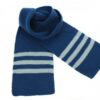 BABY NELLYS Dětská zimní, podzimní šála – jeans