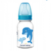 Canpol babies Lahvička s potiskem 120 ml Love&Sea – modrá
