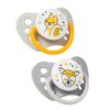 Anatomický dudlík BabyOno Natural Nursing, 3 – 6 m – žlutý