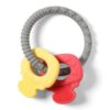 BabyOno Dětské kousátko ORTHO 486 – šedá, žlutá, červená
