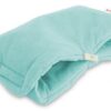 Luxusní rukávník Velvet Baby Nellys, 40 x 20cm – mátová, zelená