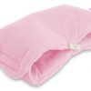 Luxusní rukávník Velvet Baby Nellys, 40 x 20cm – sv. růžová