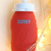 Domky Silikonová kapsička, 180 ml – červená