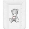 NELLYS Přebalovací podložka, měkká , TEDDY, 70 x 50cm, bílá