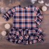 K-Baby Dětské šatičky Kárko – granát