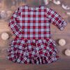 K-Baby Dětské šatičky Kárko – červené, vel. 92