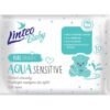 Vlhčené ubrousky LINTEO BABY Aqua sensitive, 10 ks v balení