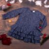K-Baby Dětské šatičky Puntík – granát, vel. 92