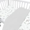 Baby Nellys 2-dílné bavlněné povlečení, Koloušek – šedý, 135 x 100