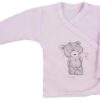 Koala Baby zavinovací košilka bambus Tommy – růžová, vel. 68