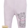 Koala Baby Kojenecké polodupačky bambus Tommy – růžová, vel. 74