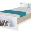 BabyBoo Dětská junior postel Disney 180x90cm – Frozen + šuplík
