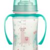 Canpol babies Nevylévací hrníček EasyStart – Zvířátka – zelená