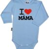 Baby Dejna Body dl. rukáv Kolekce I Love Máma, sv.modré, vel. 68, K19