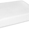 Dovoz EU Froté prostěradlo do postele 200×80 – bílé