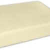 Baby Nellys Froté prostěradlo 140x70cm – krém, žluté