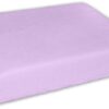 Baby Nellys Froté prostěradlo do postýlky 120x60cm – lila – fialová