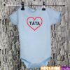 Baby Dejna Body kr. rukáv  SRDÍČKO TÁTA – sv. modré