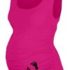 Mamitati Top, tílko Dana s potiskem Nožiček  – pudrově růžová, vel. L/XL, D19