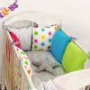Baby Nellys Mantinel Be Love Lux polštářkový s povlečením vzor č. 13