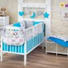 Baby Nellys Mega sada Be LOVE – Modrá/šedá – Sovičky