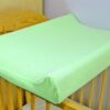 Baby Nellys Jersey potah na přebalovací podložku, 60cm x 80cm  – zelený