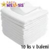Kvalitní bavlněné pleny Baby Nellys – TETRA LUX 60x80cm, 10 ks v bal.