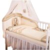 Baby Nellys Povlečení  Sweet Dreams by Teddy  – piskový