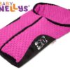 Fusák nejen do autosedačky Baby Nellys ® MINKY – růžový, amarant