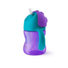 AVENT Hrníček s brčkem 200ml – fialový