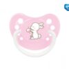 Dudlík symetrický Canpol Babies 6-18m B, Little Cutie – sv. růžový