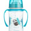 Canpol babies Nevylévací hrníček EasyStart – Panda – modrá