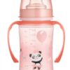 Canpol babies Nevylévací hrníček EasyStart – Panda – růžový
