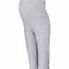 Be MaaMaa Těhotenské 3/4 tepláky s elastickým pásem – šedé, vel. XXL