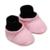 Baby Nellys Botičky/ponožtičky, Little princess bavlna – růžovo/černé