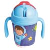 Mertens Bambusový eko hrneček s brčkem, 250ml – Astronaut