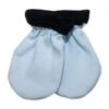 Baby Nellys Kojenecké rukavičky Little prince – modré