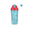 Canpol babies Sportovní láhev se slámkou Fly Boy – tyrkysová, 260 ml