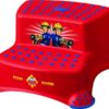 Keeeper Stolička – schůdky s protiskluzovou funkcí – Fireman Sam – červené