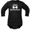 Body dlouhý rukáv Dejna Little Gentleman – černé