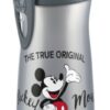 NUK Sports Cup láhev 450 ml – Mickey Mouse, šedá, bílá