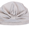 Mamatti Bavlněná  dětská čepice, turban, Myška – šedá, vel. 2 – 3 roky