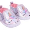 YO ! Kojenecké boty/capáčky Jednorožec – šedé, 6- 12 m