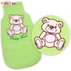Spací vak Teddy Bear Baby Nellys – sv. zelený vel. 0+