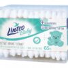 Vatové tyčinky k čistění uší Linteo Baby